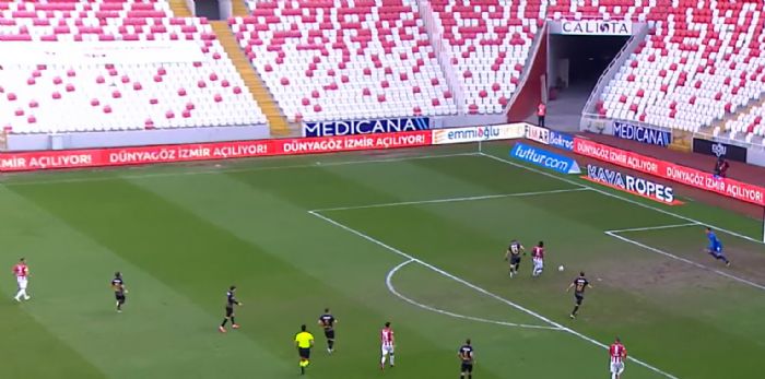 Yeni Sivas 4 Eylül Stadı Saha İçi Reklam Çalışması
