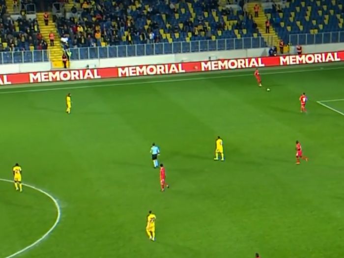 Eryaman Stadyumu Saha İçi Reklam Çalışması